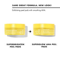 SuperGlow AHA Peel Pads, 
